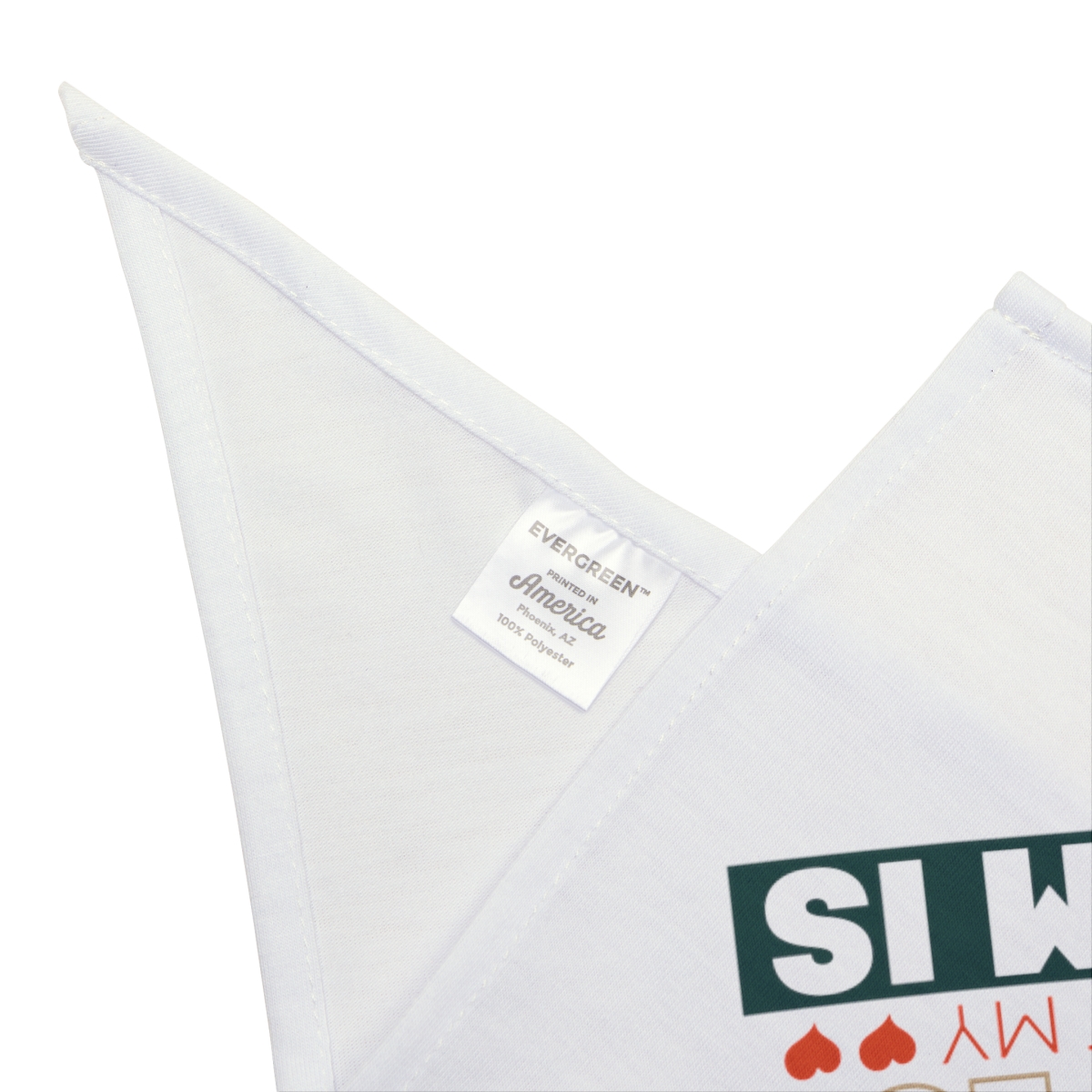 Life Isn't Perfect But My Mom Is - Pet Bandana White - Image 4