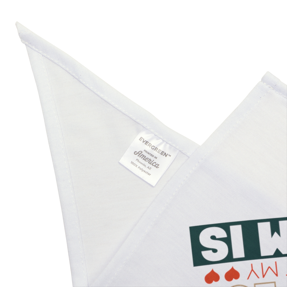 Life Isn't Perfect But My Mom Is - Pet Bandana White - Image 8