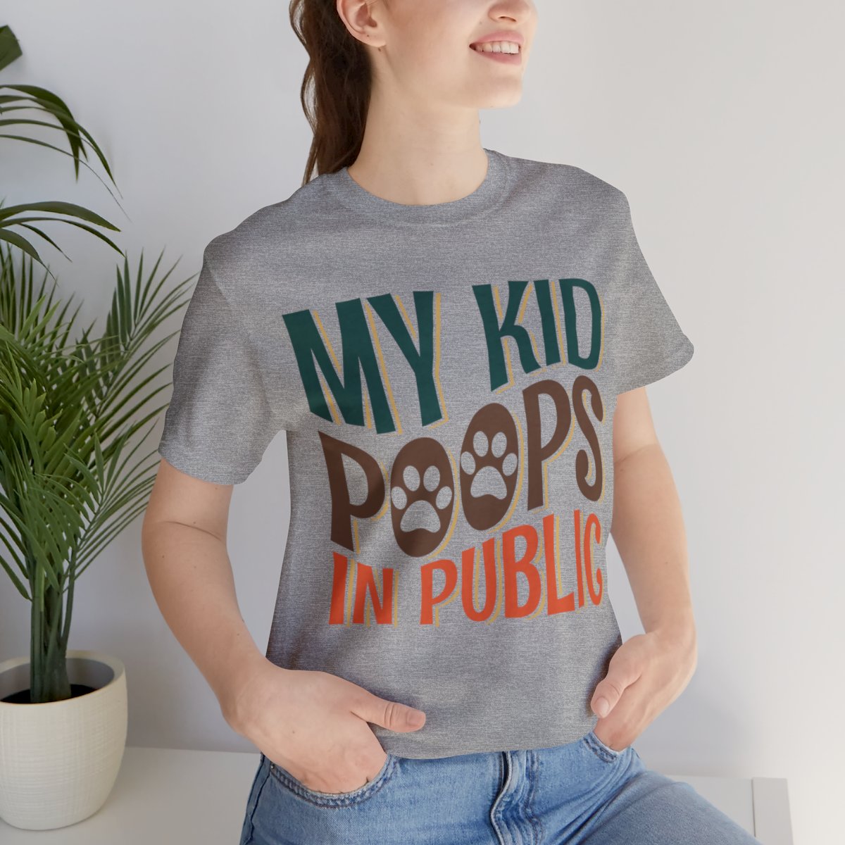 My Kid Poops In Public - Short Sleeve Tee - Image 37