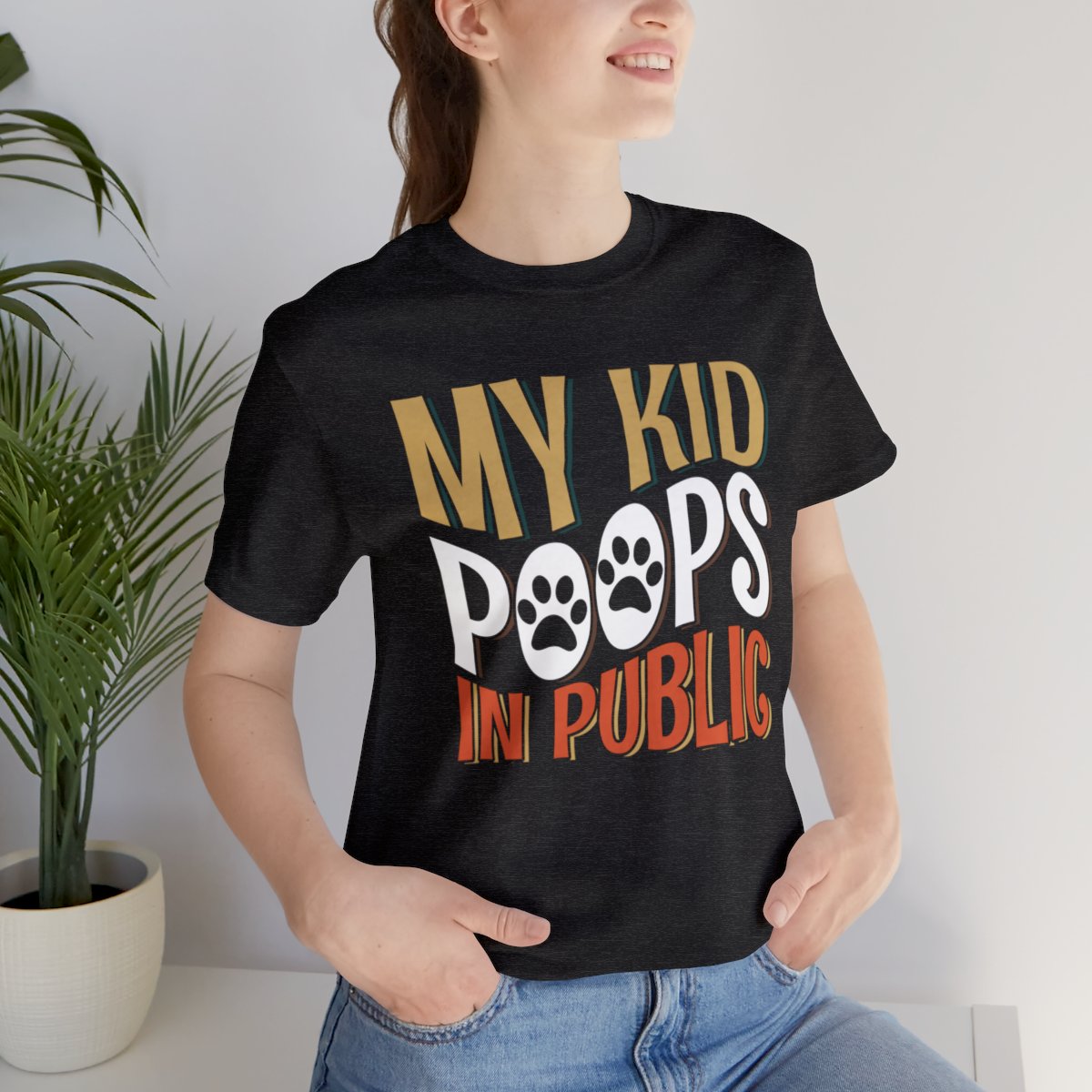 My Kid Poops In Public - Short Sleeve Tee - Image 44