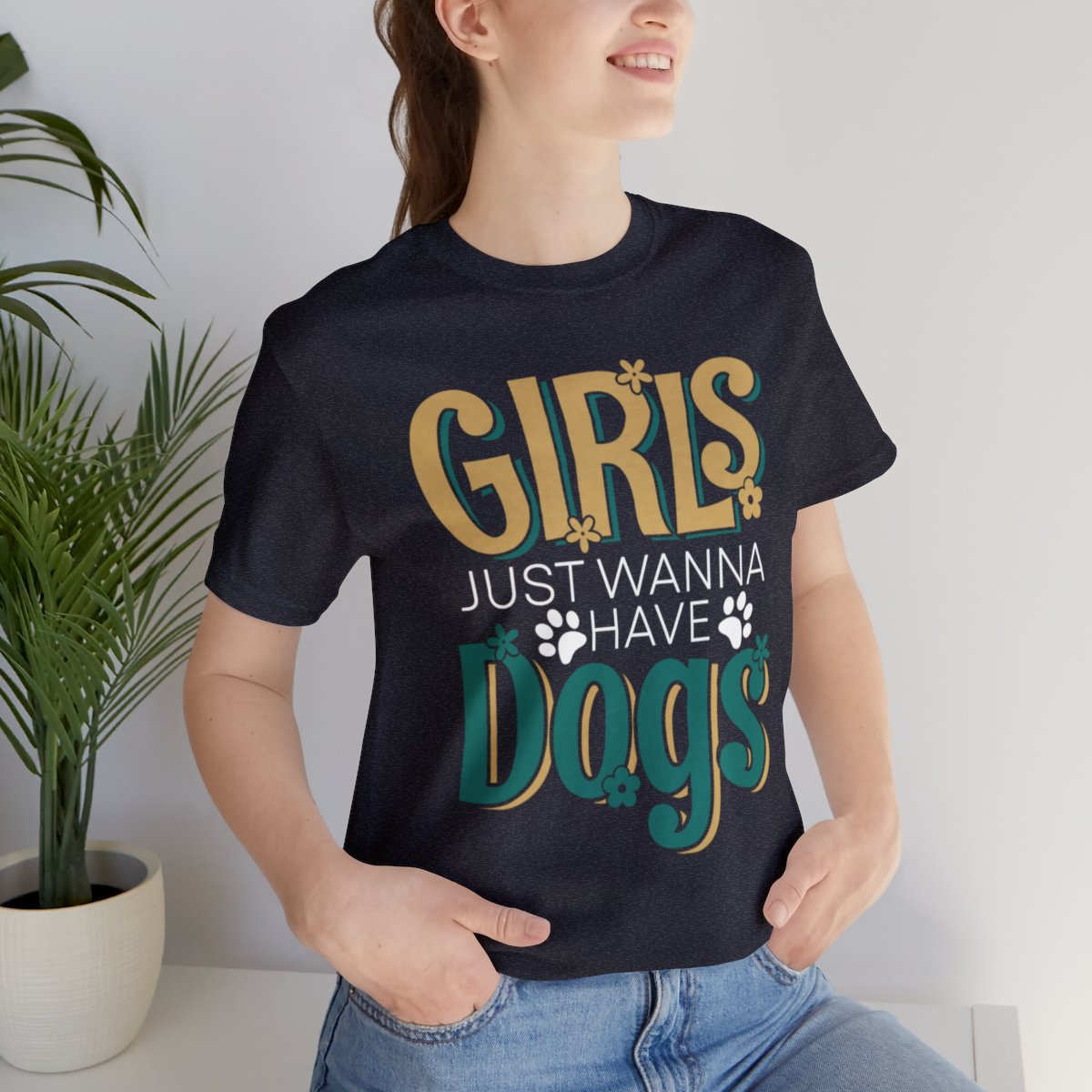 Wanna Have Dogs - Short Sleeve Tee - Image 43