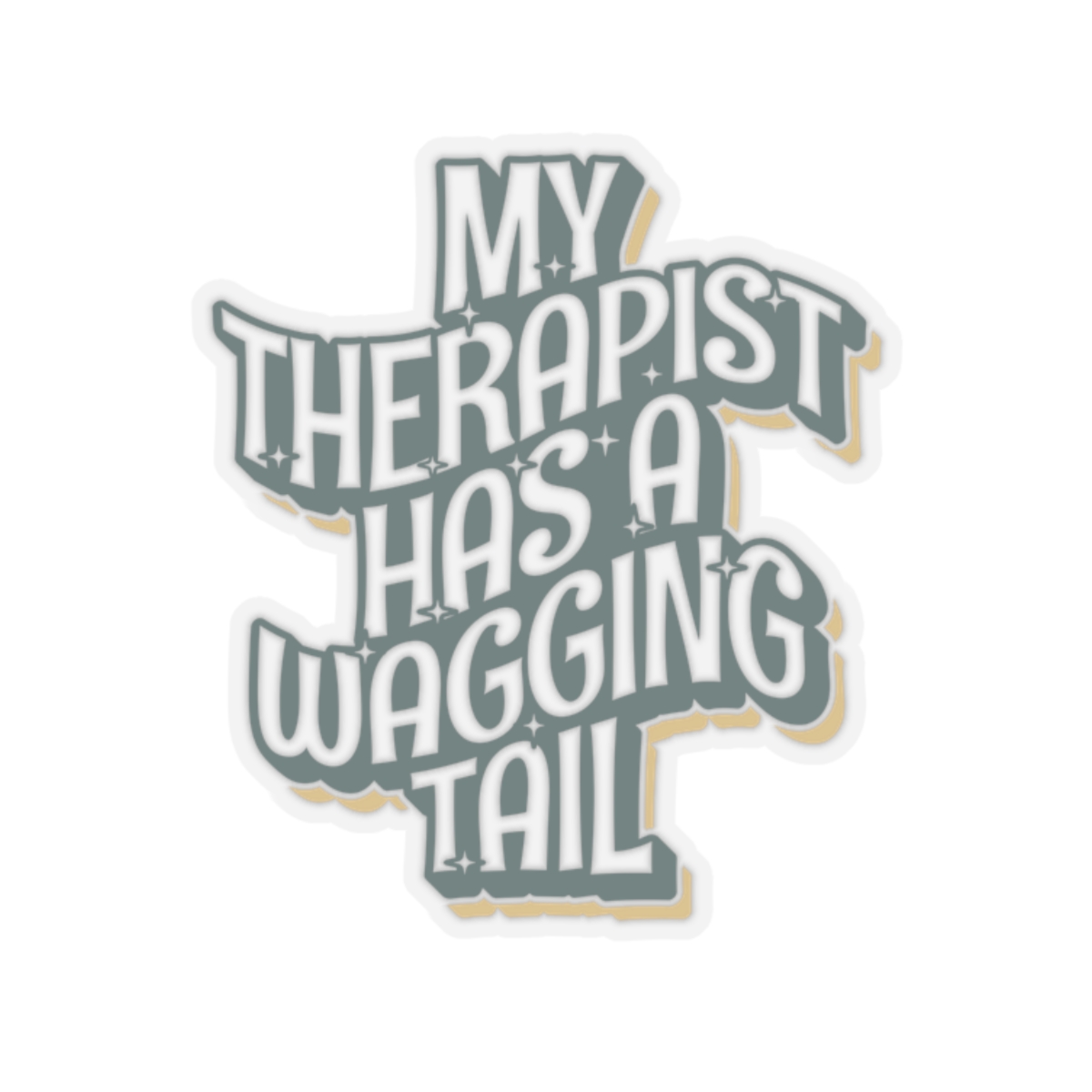 Wagging Tail - Kiss-Cut Stickers - Image 4