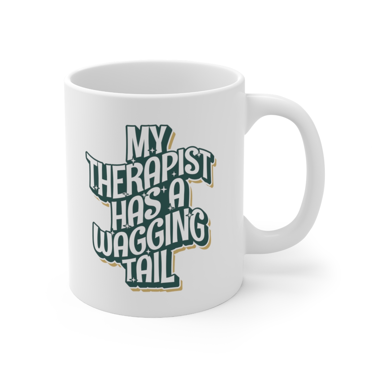 Wagging Tail - Ceramic Mug - Image 4