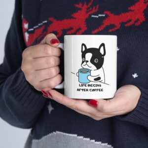 Life Begins After Coffee - Ceramic Mug