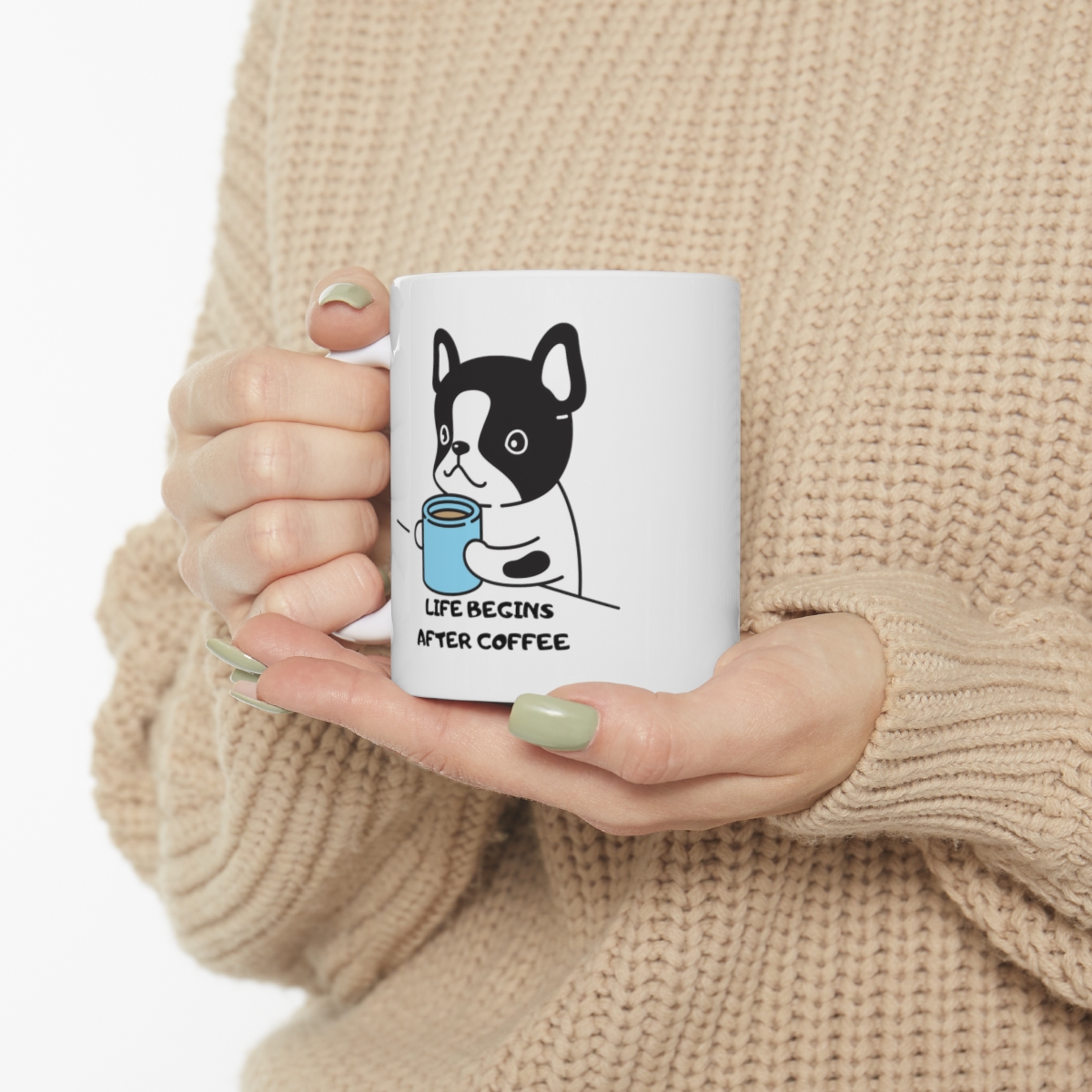 Life Begins After Coffee - Ceramic Mug - Image 11