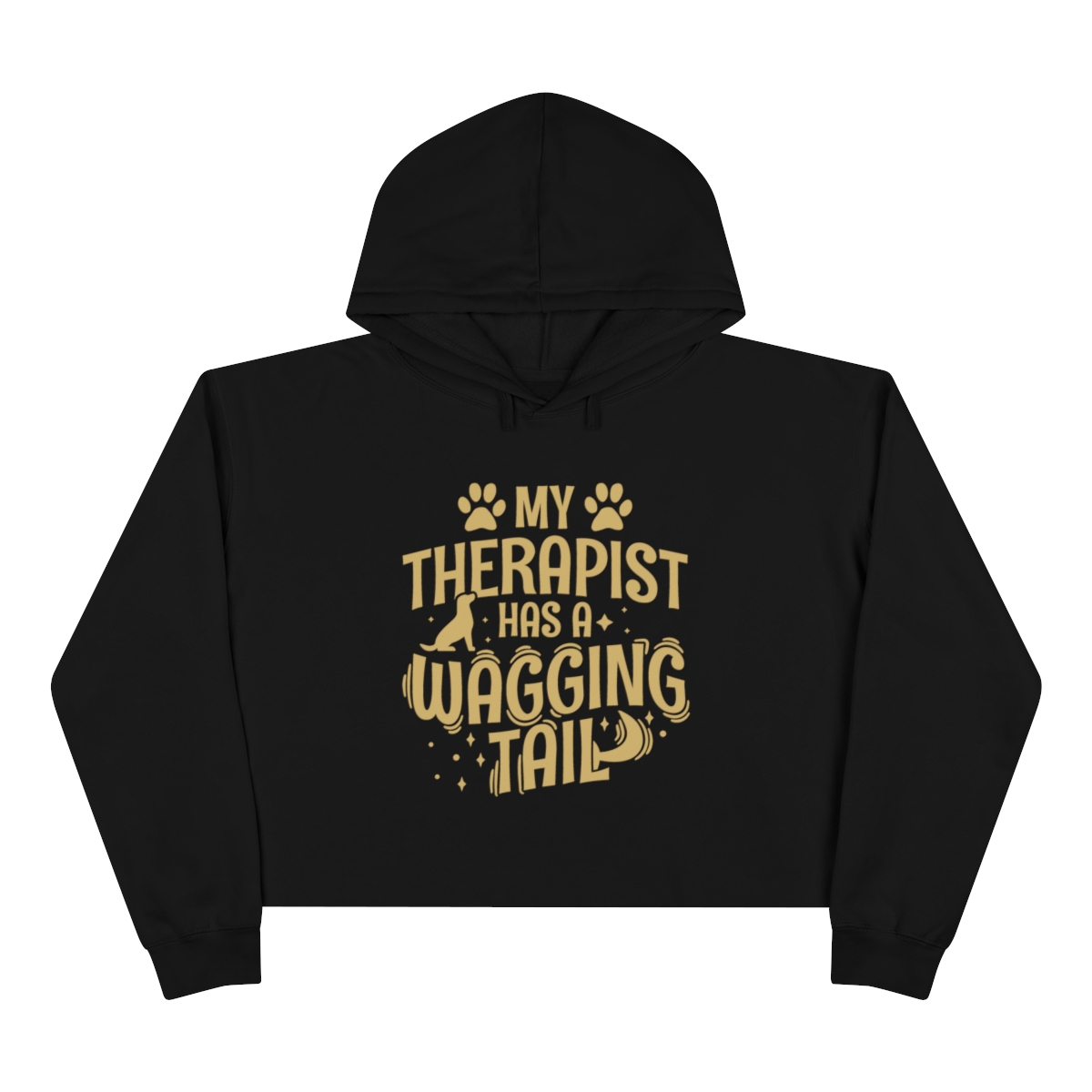 Wagging Tail - Crop Hoodie - Image 5