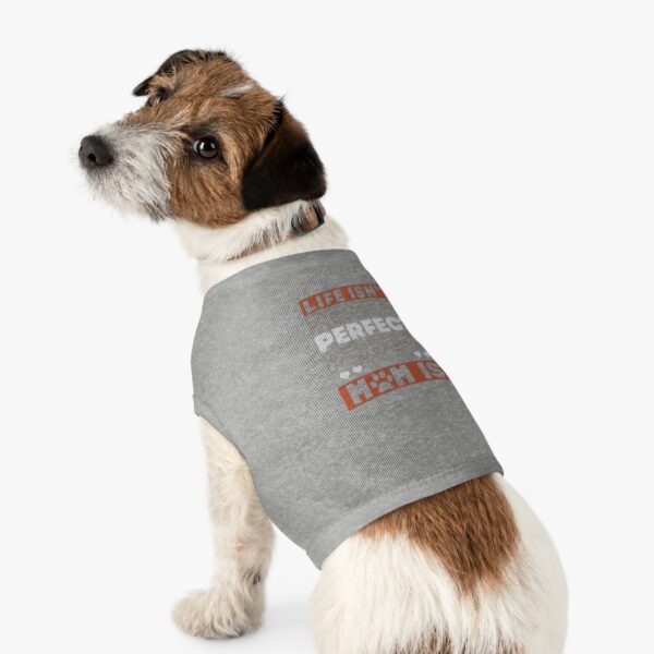 Life Isn't Perfect But My Mom Is - Black Pet Tank Top - Image 6