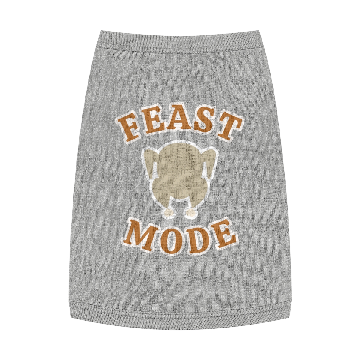 Feast Mode - Pet Tank Top (Dark) - Image 3