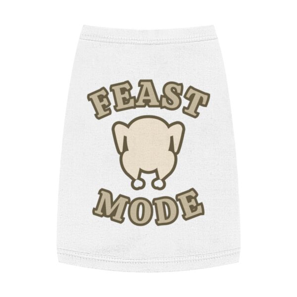 Feast Mode - Pet Tank Top (Light) - Image 2