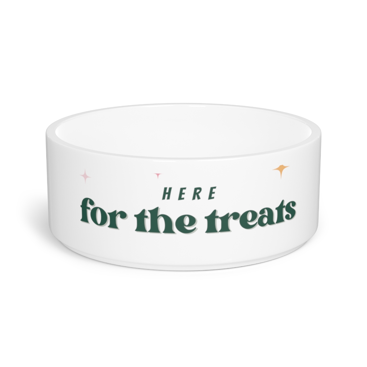 Here For The Treats - Pet Bowl - Image 2