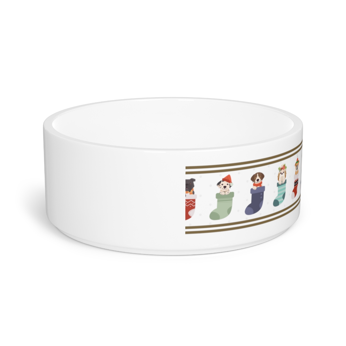 Christmas Puppy Stockings - Pet Bowl - Image 3