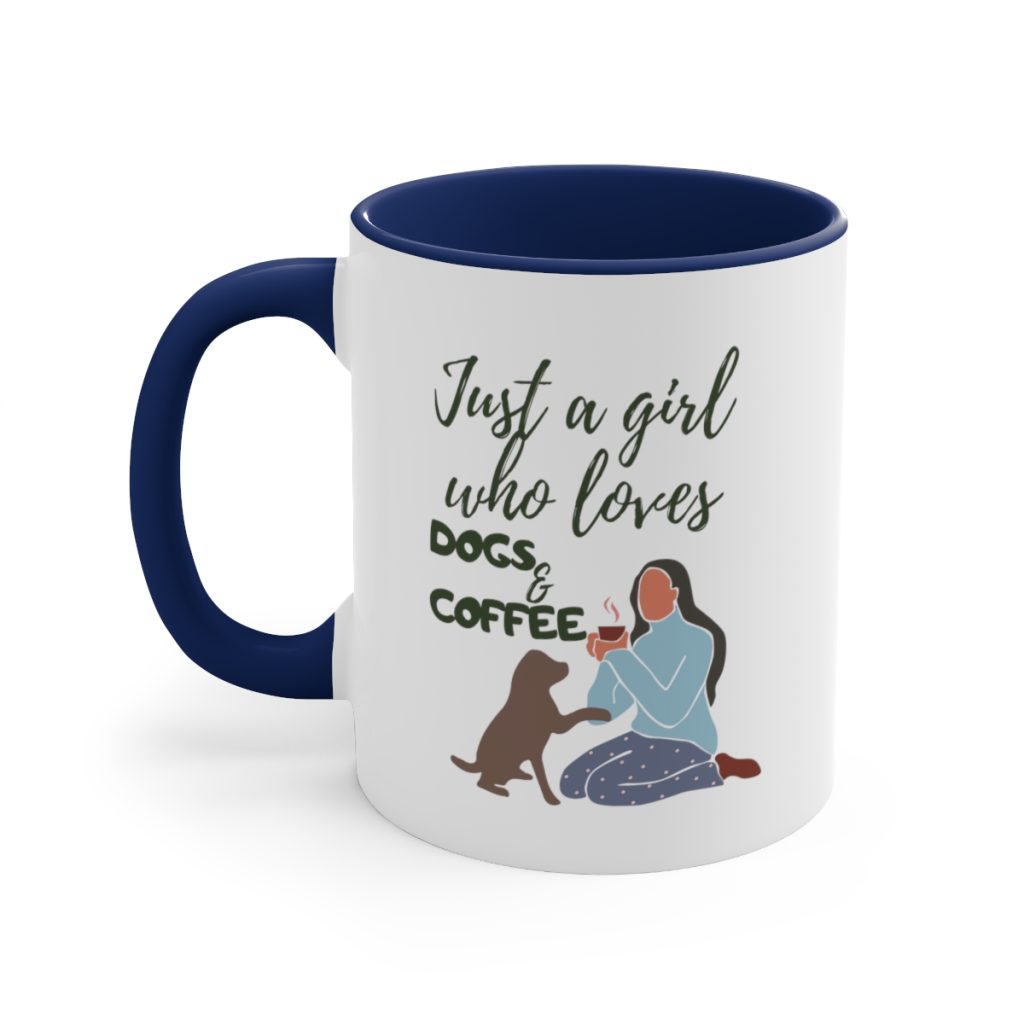 Girl Who Loves Coffee - Coffee Mug