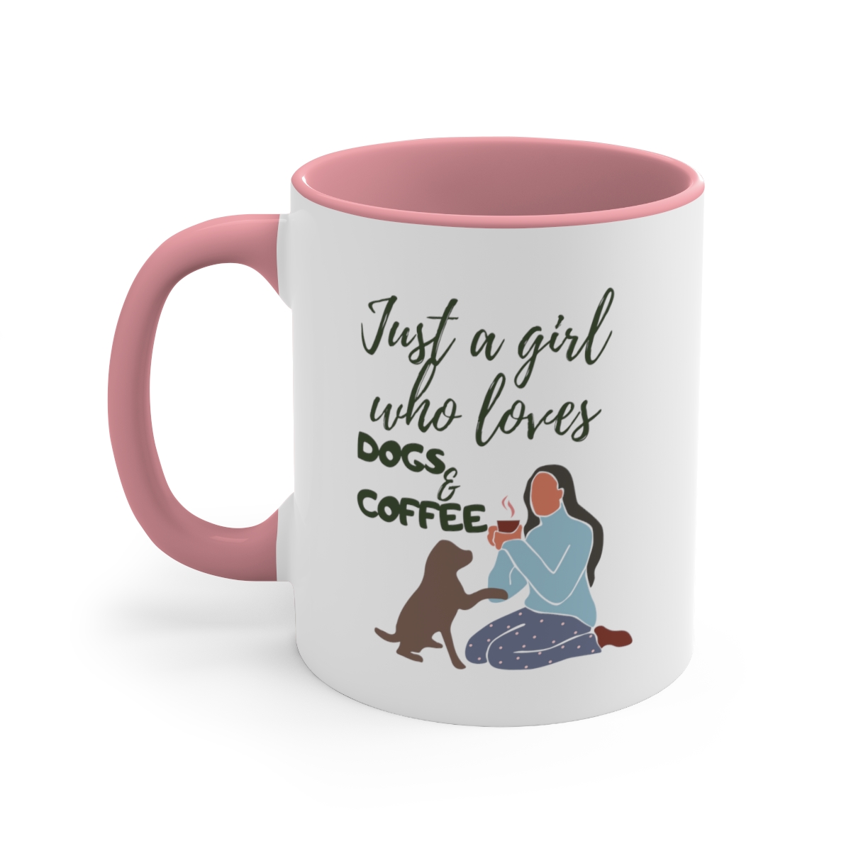 Girl Who Loves Coffee - Coffee Mug - Image 10