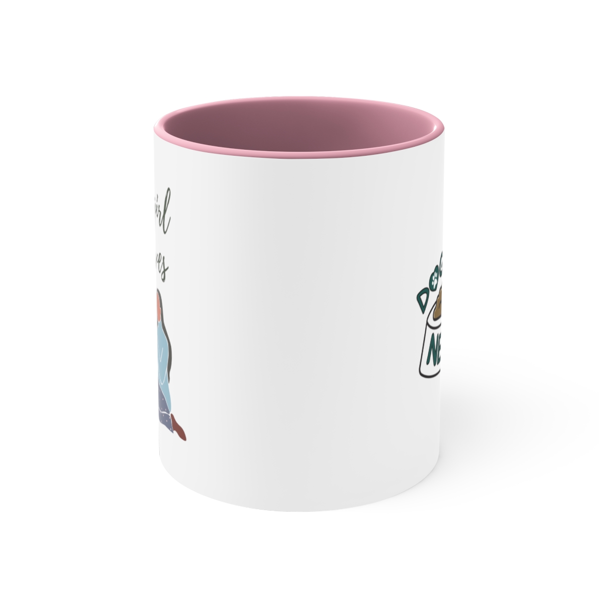 Girl Who Loves Coffee - Coffee Mug - Image 9