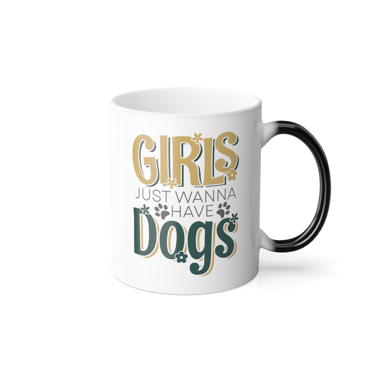Girls Just Wanna Have Dogs - Morphing Mug - Image 5