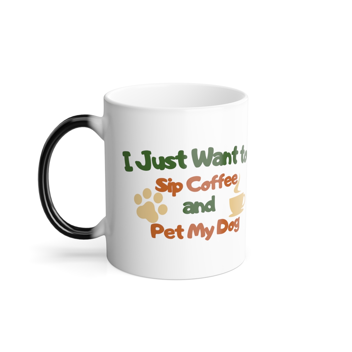 Sip Coffee & Pet My Dog - Morphing Mug - Image 4